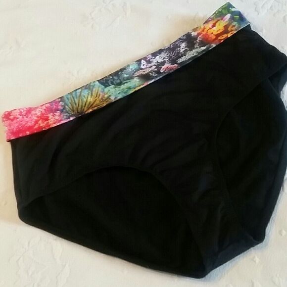 Laura Wells Plus Size 20 Swimsuit Bottom Bikini Bottom Plus Size Bathing Suit - Picture 2 of 8